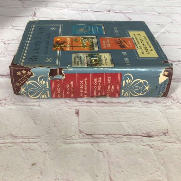 Reader’s Digest Condensed Books Winter 1956 Hardcover Book - Picture 3 of 3